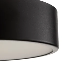 Kattovalaisin Cleo 300, musta, anturi, IP20, Ø 30 cm, metalli
