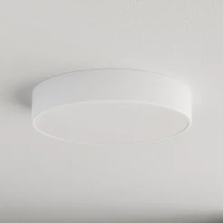 Kattovalaisin Cleo 400, valkoinen, anturi, IP20, Ø 40 cm, metalli