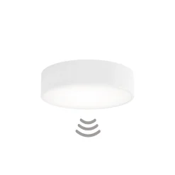 Kattovalaisin Cleo 500, valkoinen, anturi, IP20, Ø 50 cm, metalli