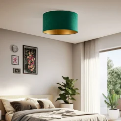 Kattovalaisin Golden Roller Ø 60 cm tummanvihreä/kulta
