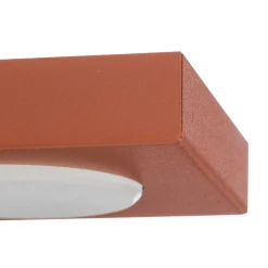 Kattovalaisin Hero, punainen, 12 x 12 cm, metalli, GX53