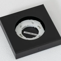 Kattovalaisin Hero, 12 x 12 cm, musta, metalli, GX53