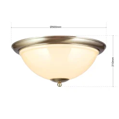 Kattovalaisin Itävaltalainen vanha lamppu, Ø 50 cm
