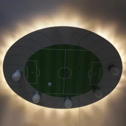 Kattovalaisin Jalkapallostadion LED-valoilla