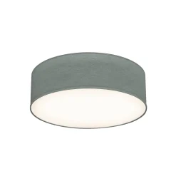 Kattovalaisin Litora, harmaa, Ø 30 cm, tekstiili, E27