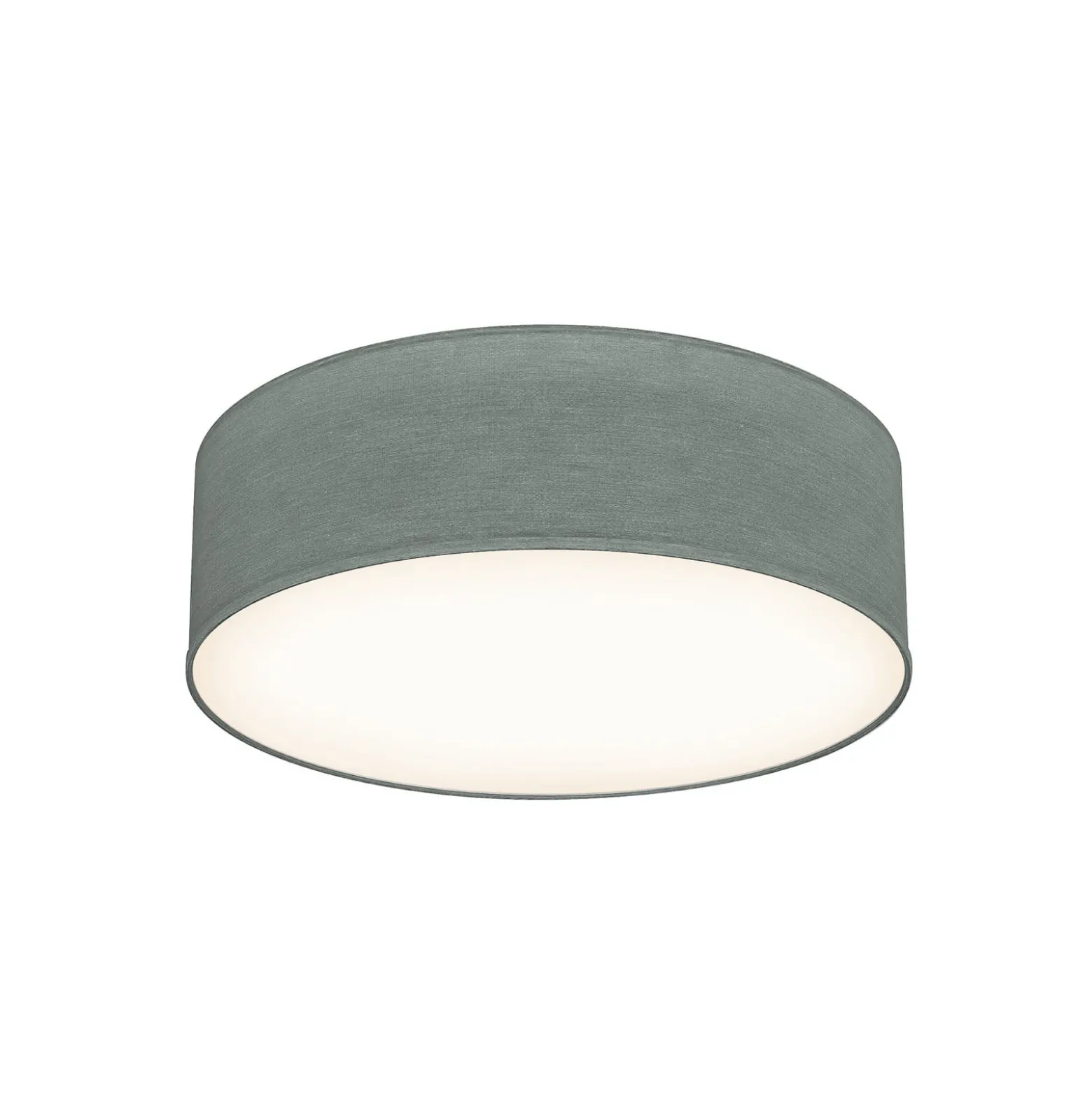 Kattovalaisin Litora, harmaa, Ø 30 cm, tekstiili, E27