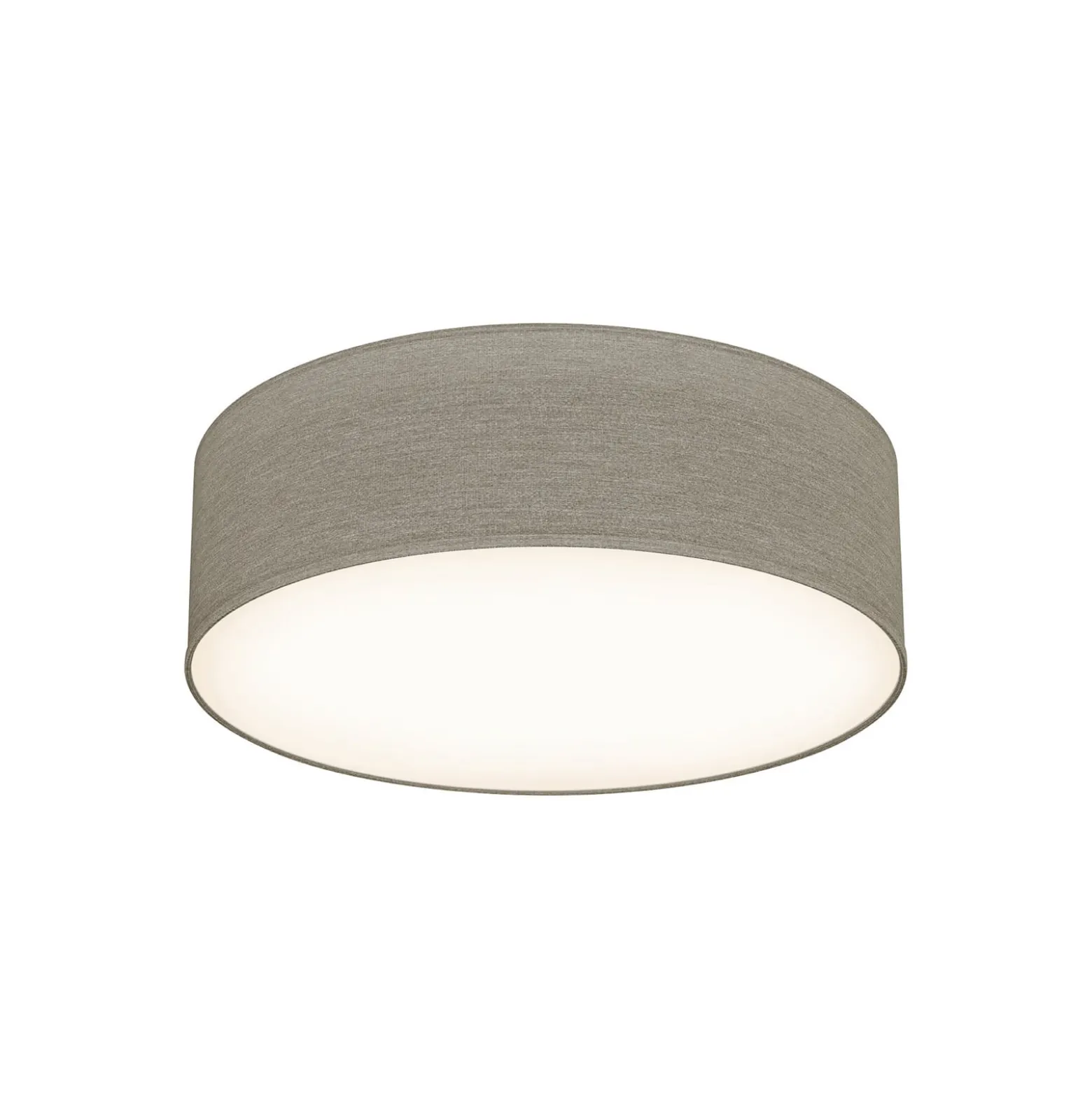 Kattovalaisin Litora, taupe, Ø 30 cm, tekstiili, E27