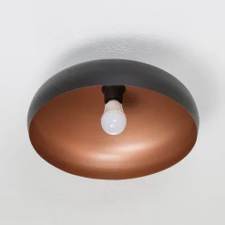 Kattovalaisin Mogano metallia, Ø40 cm, musta