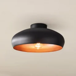 Kattovalaisin Mogano metallia, Ø40 cm, musta