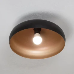 Kattovalaisin Mogano metallia, Ø40 cm, musta
