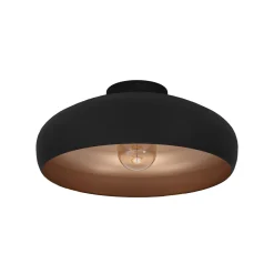 Kattovalaisin Mogano metallia, Ø40 cm, musta