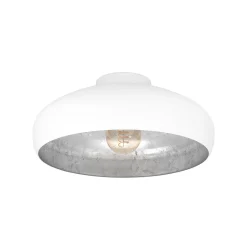 Kattovalaisin Mogano metallia, Ø40 cm, valkoinen