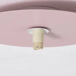 Kattovalaisin Pixie, vaaleanpunainen, lasi, Ø 25 cm, pallo, G9