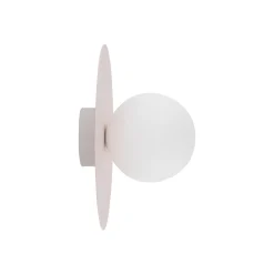 Kattovalaisin Pixie, vaaleanpunainen, lasi, Ø 25 cm, pallo, G9