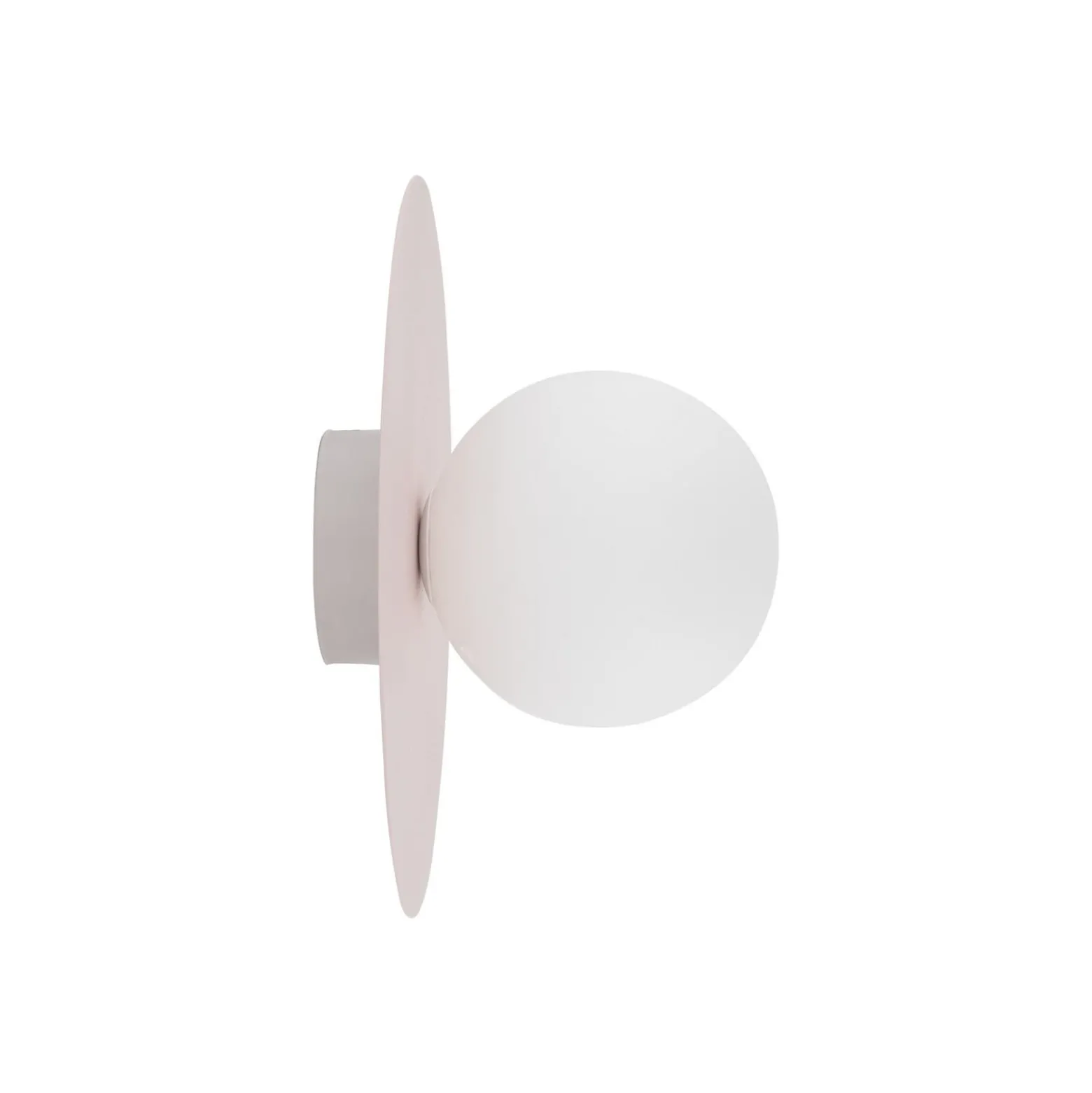 Kattovalaisin Pixie, vaaleanpunainen, lasi, Ø 25 cm, pallo, G9