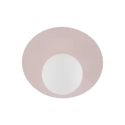 Kattovalaisin Pixie, vaaleanpunainen, lasi, Ø 25 cm, pallo, G9