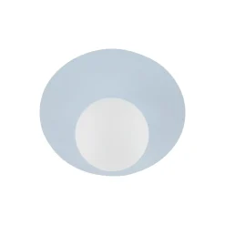 Kattovalaisin Pixie, vaaleansininen, lasi, Ø 25 cm, pallo, G9