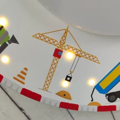 Kattovalaisin Rakennus, jossa LED-tähtitaivas