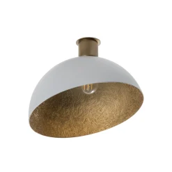 Kattovalaisin Sfera, Ø 35 cm, valkoinen/kultainen
