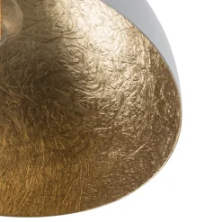 Kattovalaisin Sfera, Ø 35 cm, valkoinen/kultainen