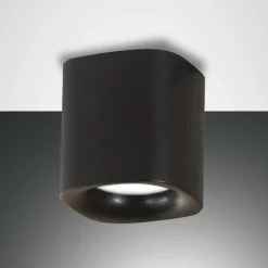 Kattovalaisin Smooth, 1-lamppuinen, musta, IP44