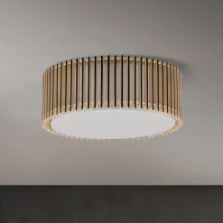 Kattovalaisin Tarta, Ø 40 cm, puu, tekstiilidiffuusori, 3 x E27