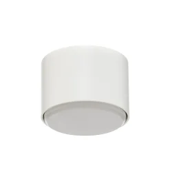 Kattovalaisin Tubo S, valkoinen, teräs, Ø 8 cm, GX53