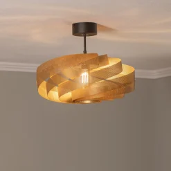 Kattovalaisin Vento, kullanvärinen, Ø 50 cm