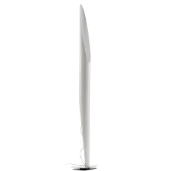 kdln lattiavalaisin Shakti, hopea, valkoinen satiini, korkeus 200 cm