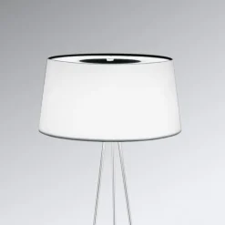 kdln lattiavalaisin Tripod, valkoinen, korkeus 175 cm, himmennin