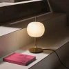 kdln LED-pöytävalaisin KUSHI, messinki, korkeus 32 cm, himmennettävä CCT