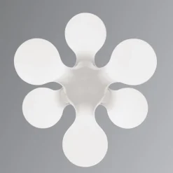 kdln pöytävalaisin Atomium, valkoinen, Ø 58 cm