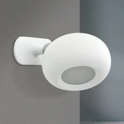 Kerby LED-ladattava pöytävalaisin, valkoinen, korkeus 40 cm,