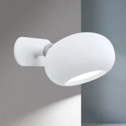 Kerby LED-ladattava pöytävalaisin, valkoinen, korkeus 40 cm,