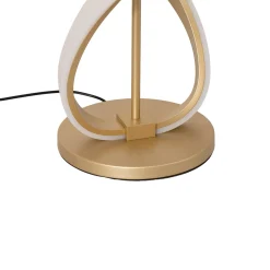 Kira LED-lattiavalaisin, korkeus 140 cm, kullanvärinen, metalli, 4000K