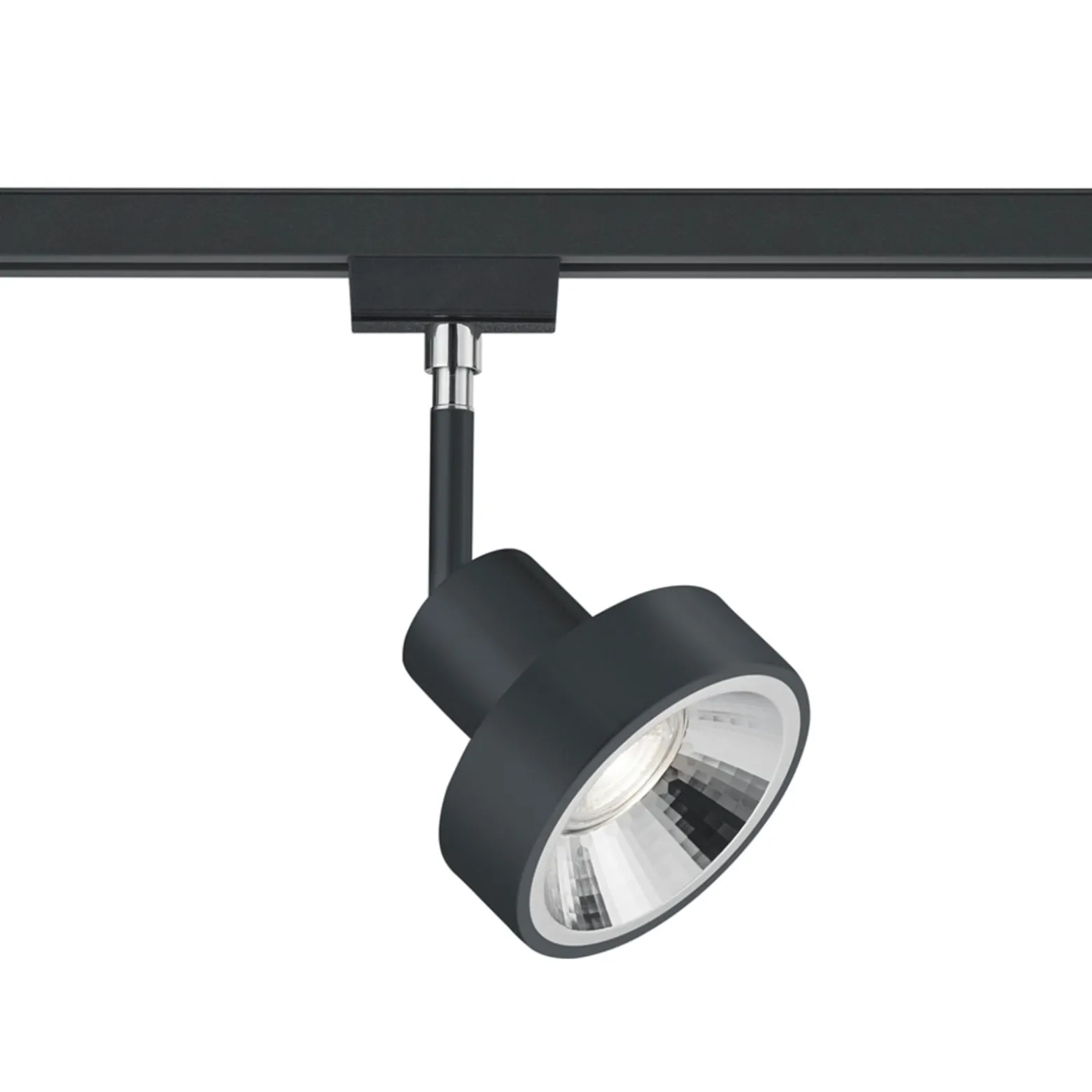Kiskopilkku DUOline 780701, Ø 11cm, musta, 2-vaiheinen, GU10