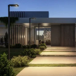 KLEWE LED-aurinkovalaisin LINK ilman tolppaa, antrasiitti, IP65