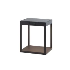 KLEWE LED-aurinkovalaisin RADIA GROUND, antrasiitti, 25 cm, alumiini IP65