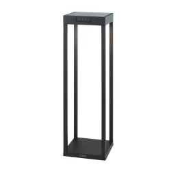 KLEWE LED-aurinkovalaisin RADIA MAXI, antrasiitti, 50 cm, alumiinia, IP65