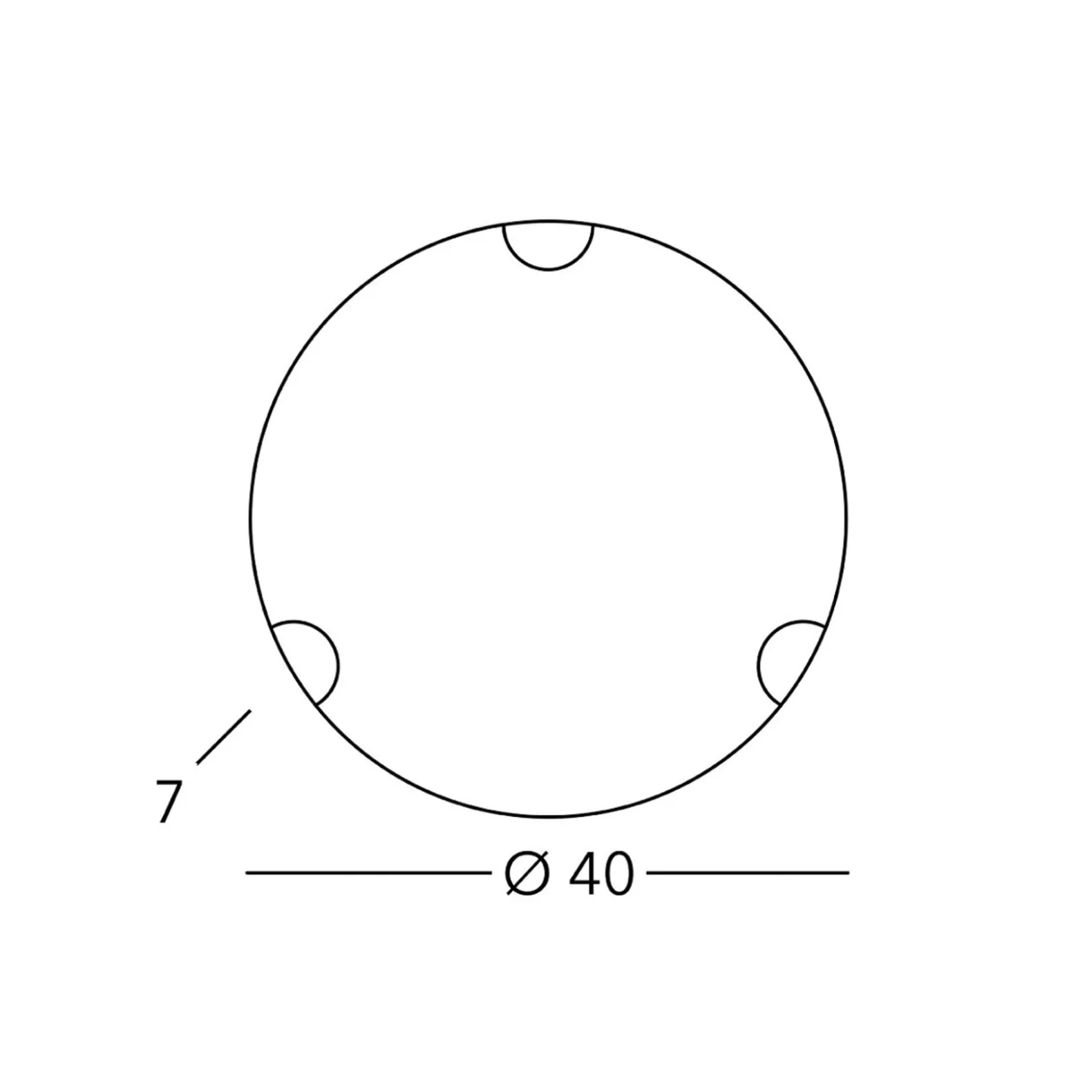 KOLARZ kattovalaisin Nonna, Ø 40 cm, hajakukka vaaleanpunainen, lasi