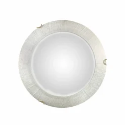 KOLARZ Moon kattovalaisin, Ø 40 cm, valkoinen / 24 karaatin kullattu