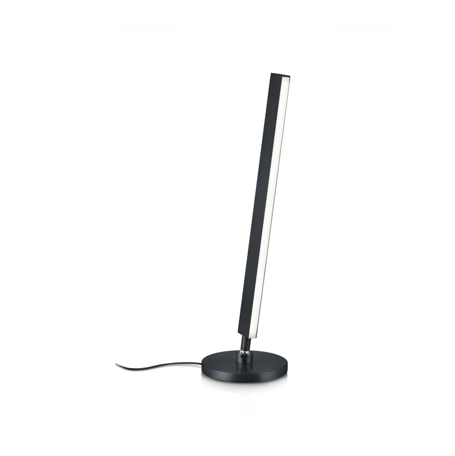 Kosma LED-pöytävalaisin, musta, CCT, eleohjaus