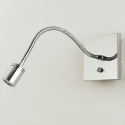 Kromattu seinälukuvalaisin Berfin, LED