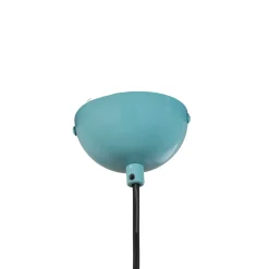 Kure-riippuvalaisin, turkoosi, metalli, Ø 40 cm E27