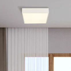 Kylpyhuoneen LED-kattolamppu Zeus, valkoinen, pituus 30 cm, metalli