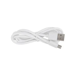 Ladattava LED-pöytävalaisin Lunki, messingin värinen, korkeus 19 cm,