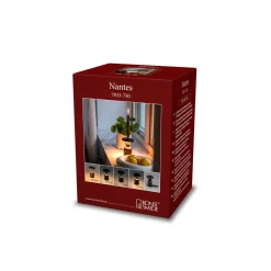 Ladattava LED-pöytävalaisin Nantes, musta, alumiini, IP54, himmennin,