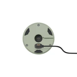 Ladattava LED-pöytävalaisin Nudrop mini, salvianvihreä, IP54, himmennettävä