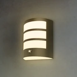 Ladattava LED-ulkoseinävalaisin 3793015, musta, himmennettävä, IP44