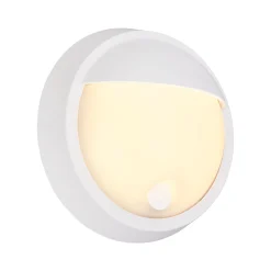Ladattava LED-ulkoseinävalaisin 3784016, valkoinen, kosketushimmentimellä, Ø 17